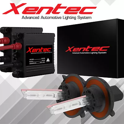 Bi Xenon Hi/Low Dual Beam HID Xenon Headlight Conversion Kit AC 55W Slim H4 9007 • $35.99