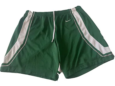 Vintage Nike Shorts Mens XL Green Michigan State Spartans Basketball. Oversized • $34.95