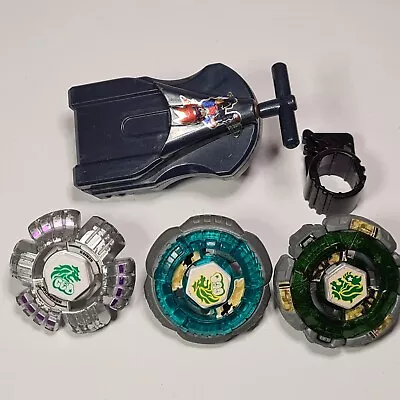 №5618-20b-takara Beyblade Metal Fight Set Lot-leone 145d Rock Fang-genuine • $90