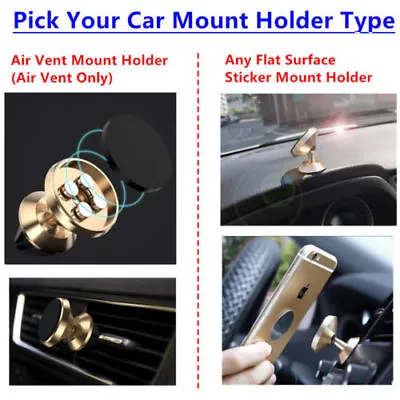 Wholesale Magnetic Car Dash/Air Vent Stand Mount Holder For Cell Phone Universal • $48.99