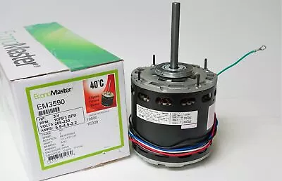 Air Handler Furnace HVAC Blower Motor 3590 3/4 HP 1075/3 RPM 230V 48 Frame • $124.29