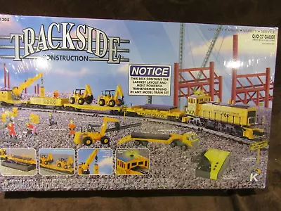 K-Line Super Snap Track Side CONSTRUCTION TRAIN SET W/ Power Chief Transformer • $851.15