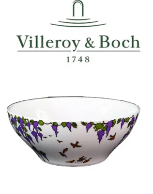 Villeroy & Boch Design 1900 Cereal Coupe Bowl Germany HTF Retired Mint Condition • $44