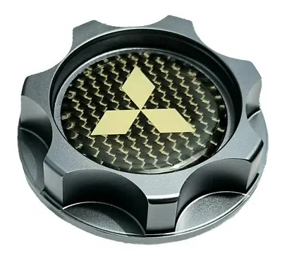 Mitsubishi Motors Engine Carbon Fiber Aluminum Valve Cover Cap Oil Filler Jdm • $23.99