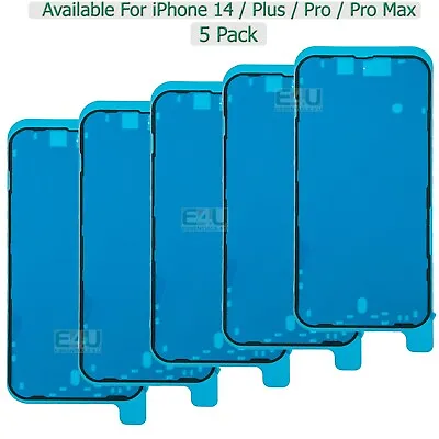5x For Apple IPhone 14 Plus 14 Pro Max Screen Adhesive Dust Water Seal Glue Tape • £3.35