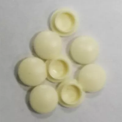 25x 10mm Hole Blanking Cover Caps For Wardrobe Kitchen Cabinet Cupboard • £2.79