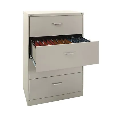 4 Drawer Lateral Filing Cabinet - Brownbuilt Octave • $765