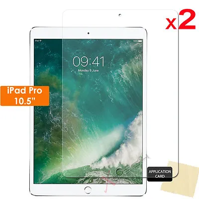 2x CLEAR Screen Protector Guard Covers For Apple IPad Pro 10.5  (10.5 Inch) • £2.89