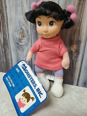 Disney Store Monsters Inc 5.5” Boo Vinyl Plush Doll Little Girl Boo’s Room Tag • $45.53