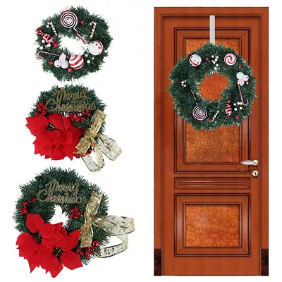 Christmas Wreath Hanging Decor For Xmas Party Door Wall Garland Ornament  AU .w • $28.09