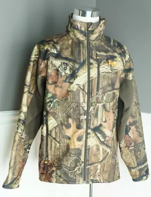 Under Armour Performance L Hunting Full Zip Jacket Mossy Oak Break UP INFINITY • $59.99