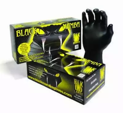 $249 • Buy Black Mamba Disposable Gloves 6.25 Mil,powder Free,sale Is For 1case Size Xlarge