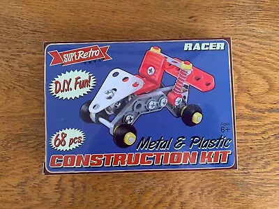 Retro Toys Metal & Plastic Construction Kit DIY Fun RACER • £4.95