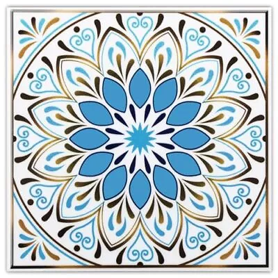  Moroccan Tile Peel And Stick Backsplash 6  X 6  Waterproof 32 Moroccan 6 • $66.06