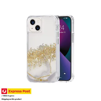 $52 • Buy CaseMate Karat Marble Case Antimicrobial - For IPhone 13 (6.1 ) - Clear