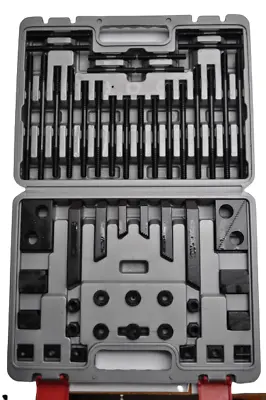 58pc. Clamping Kit For MIlling / Drilling  - 3/4  T-Slots - 5/8  Studs • £98