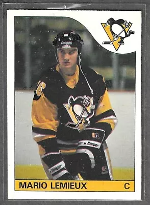 1985 86 O Pee-chee Mario Lemieux Rookie Card • $299