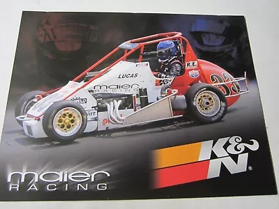 Ford Focus Midget 08 Original Charles/Mike Maier Racing K&N  Race Car Handout • $1.89