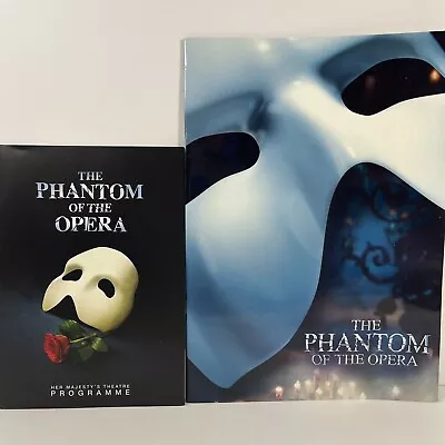 THE PHANTOM OF THE OPERA The Musical Large And Small Theatre Programme Lot 2 • $20