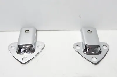 New Pair Of Top Frame Or Tonneau Bow Sockets For MGB Chrome High Quality • $39.95