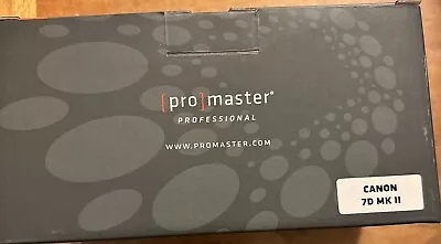 Promaster L-Bracket For Canon Camera 7D Mark II With Grip CODE 6411 NEW NIB • $13.95