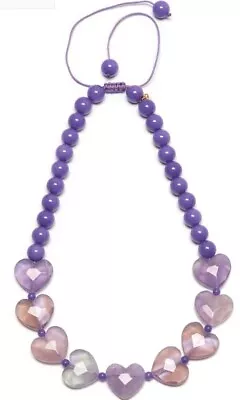 Nikkie & Me Julie Necklace Heather Quartzite Rainbow Fluorite BN 💜 💜 💜 • £64.99