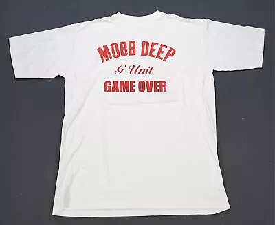 Rare Vintage NEW ERA Mobb Deep G-Unit Game Over Blood Money 2006 T Shirt 2000s 3 • $249.99