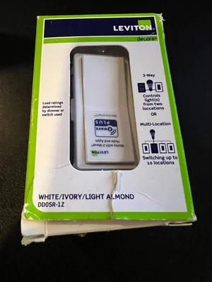 $19.99 • Buy Leviton Decora Digital/Smart Wi-Fi Coordinating Switch Remote ~ DD0SR~1Z