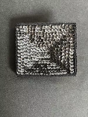 Unbranded Small Black Sequins Wallet W/ Mirror • $9.99