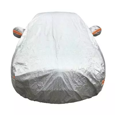 10 Layers Soft Aluminum Car Cover Outdoor 100% Waterproof All Weather Resistant • $34.86