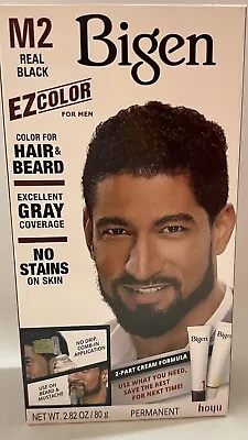 BIGEN EZ COLOR FOR MEN REAL BLACK M2. Color For Hair And Beard • $11.48