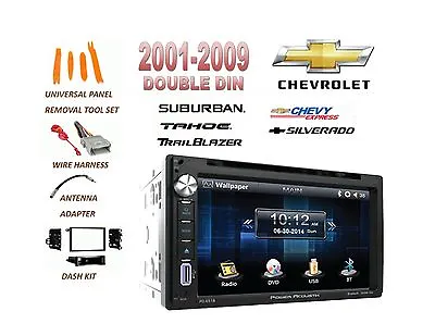 $175.99 • Buy CHEVROLET SILVERADO TAHOE SUBURBAN Touchscreen BLUETOOTH DVD MP3 USB CAR STEREO 