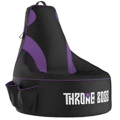 Throne Boss Gaming Bean Bag Chair (Adult_Purple) • $155