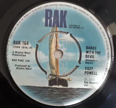 Dance With The Devil - Cozy Powell 7  Vinyl Single In VGC  • £3.99