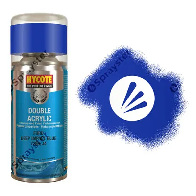 £8.09 • Buy Hycote FORD Deep Impact Blue Spray Paint Auto Enviro Can XDFD730