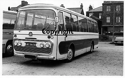 £1.10 • Buy Furness Sheffield JWY867D Bedford VAM5 Plaxton Coach Black & White Bus Photo