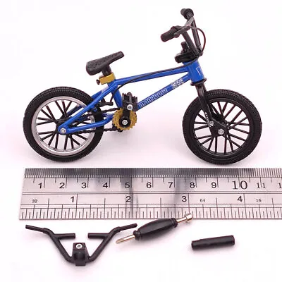 £11.88 • Buy FLICK TRIX BMX Finger Bike PREMIUM DeathTrap Bicycle Miniature Diecast Toys Blue