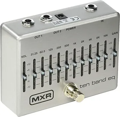 MXR M108S 10 Band EQ Equalizer Guitar Effects Pedal Brand New Ship From Japan • $179.99