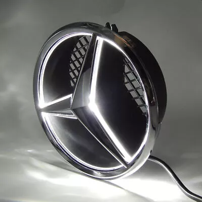 Front Grill LED Star Emblem Light Fit For Mercedes-Benz Illuminated Logo Badge • $35.55