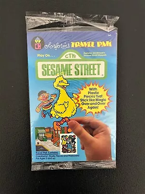 1986 Sesame Street Colorforms Vintage Travel Pak Factory Sealed • $29.99