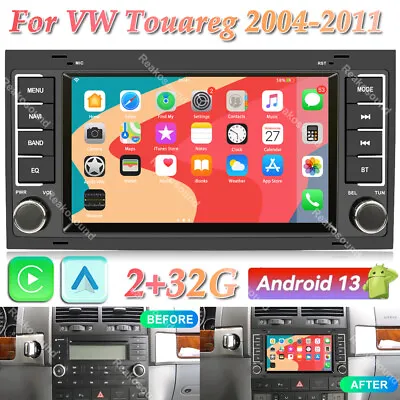 7  Carplay For VW Touareg 2004-2011 Android 10 Stereo Radio GPS Bluetooth Wifi • $134.99