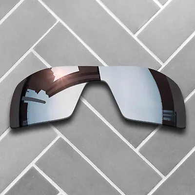 $10.59 • Buy Polarized Silver Chrome Mirrored Replacement Lenses For-Oakley Oil Rig