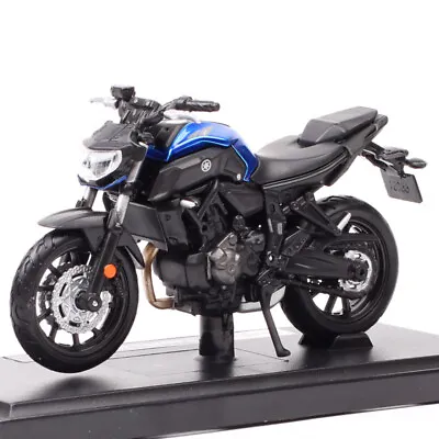1:18 Scale Maisto Yamaha MT-07 Bike Diecast Motorcycle Toy Model 2018 Vehicles • $20.55