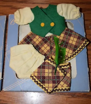 Strung Vogue Ginny Doll Outfit 1952 Nr Mint In Box STINA Brother/Sister Series • $95