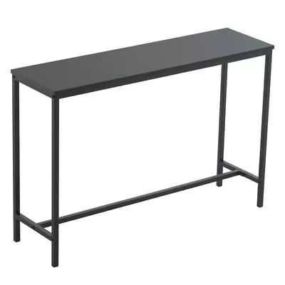 Industrial Style Porch Table Single Layer Black Oak Triamine Board [105 * 30 * 7 • $55.20