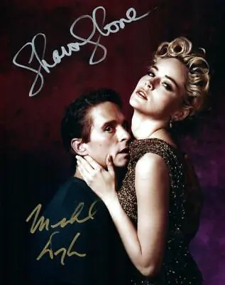 Michael Douglas Sharon Stone Autographed 8x10 Picture Signed Photo And COA • $81.88