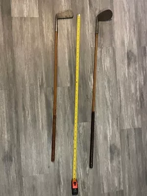 Vintage Golf Clubs Wright & Ditson & A.j. Reach Co.(2) • $88