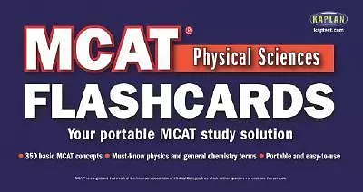 MCAT Physical Sciences Flashcards By Kaplan Educational Center Staff (2005... • $5