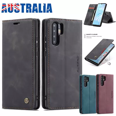 For Huawei P30 Pro Flip Leather Wallet Card Stand Magnetic Full Body Case Cover • $11.95