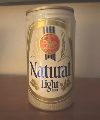 Vintage Collectible Anheuser Busch Natural Light Aluminum Pull Tab (intact) Can • $6.99